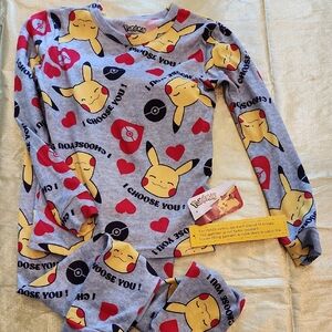 Pokemon Pikachu Pajama Set -childs
